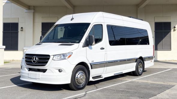 olathe wedding sprinter van rental