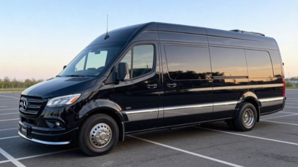 overland park sporting event sprinter van rental