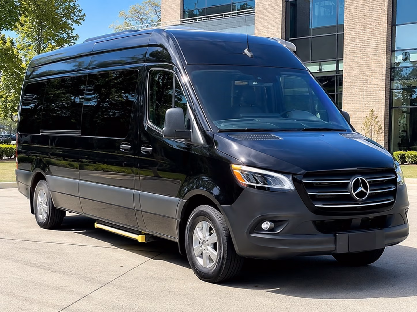 late night and early morning olathe airport sprinter van pickups any hour