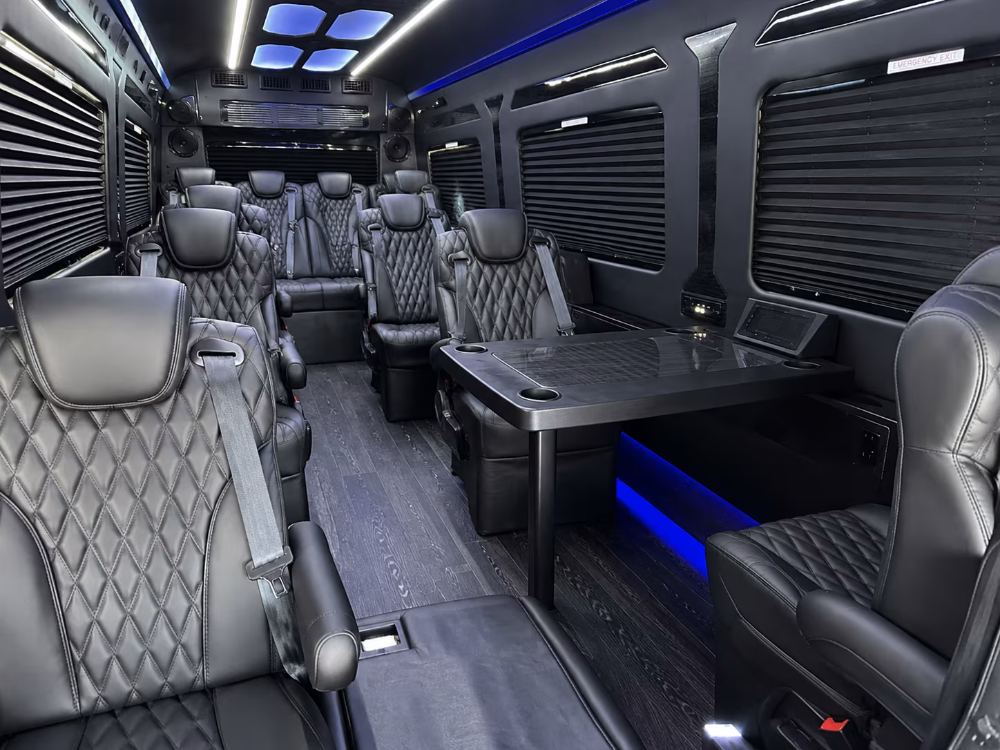 olathe 10 passenger sprinter van inside