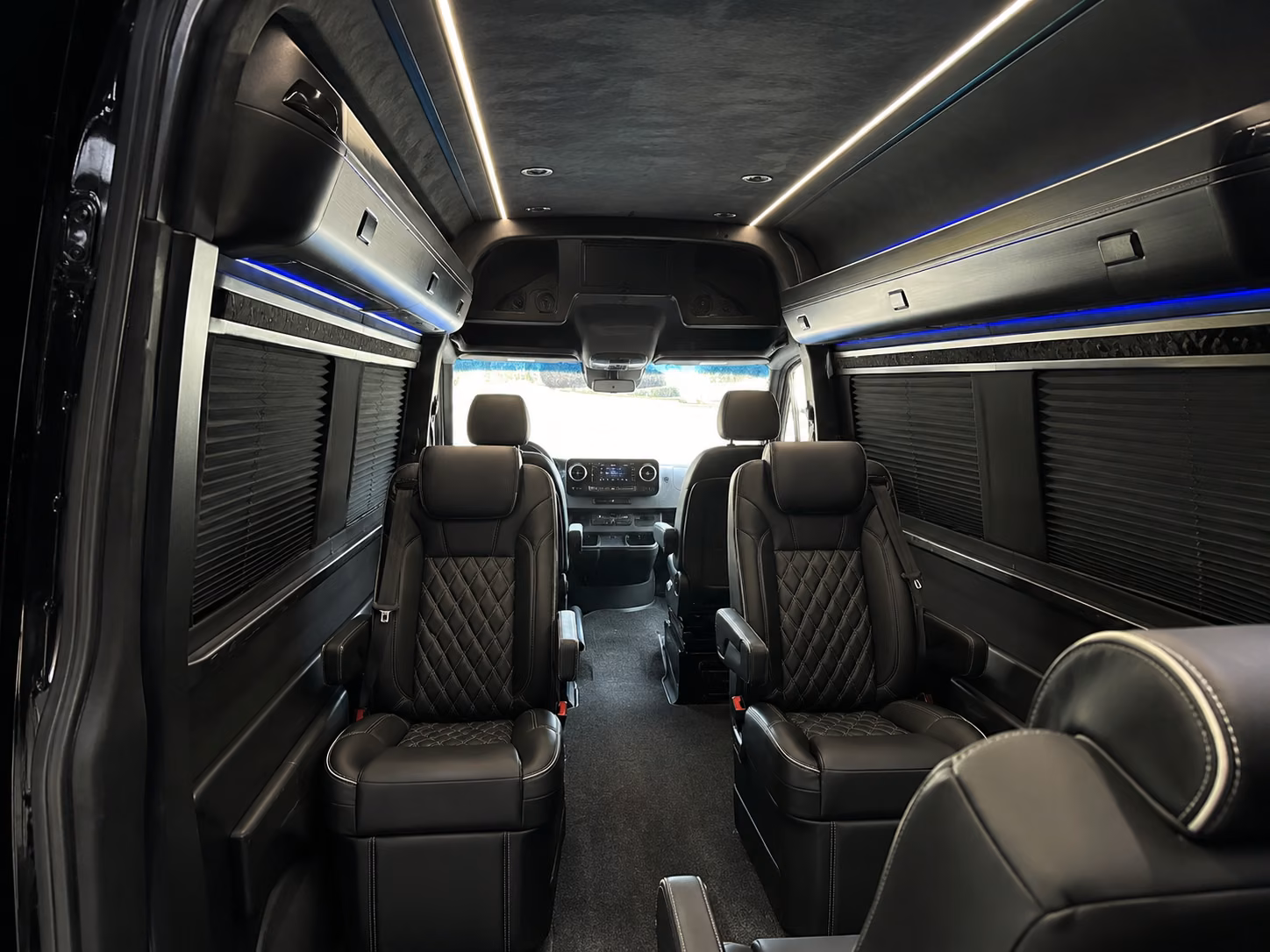 olathe 10 passenger sprinter van interior