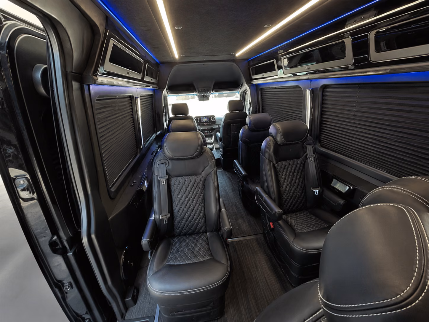 olathe 12 passenger sprinter van inside