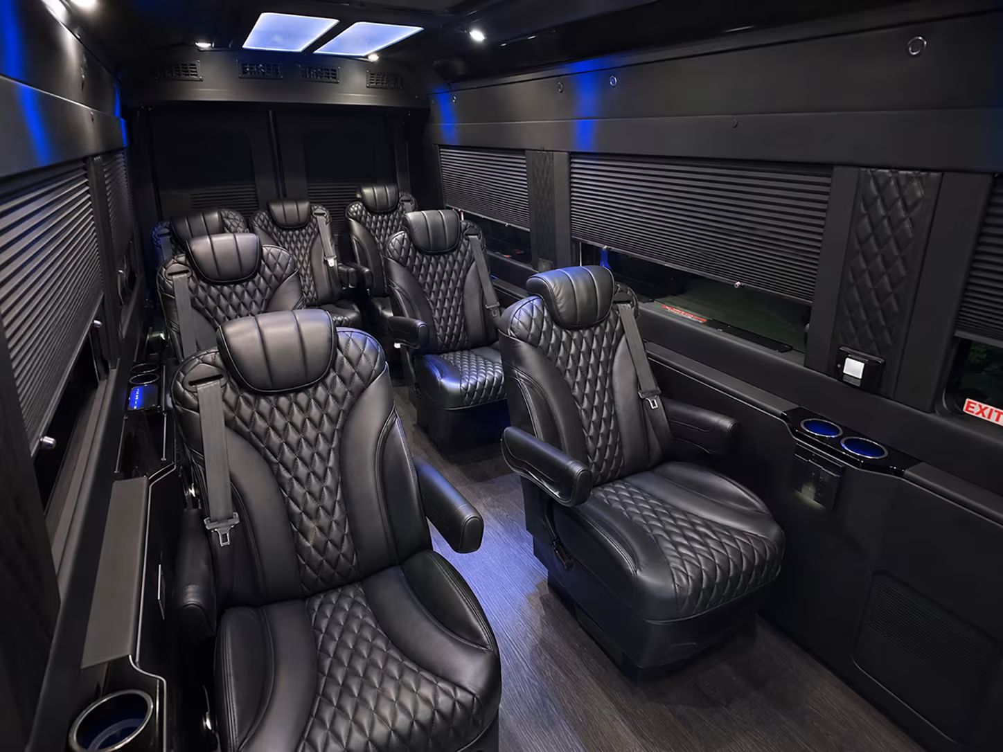 olathe 18 passenger sprinter van inside