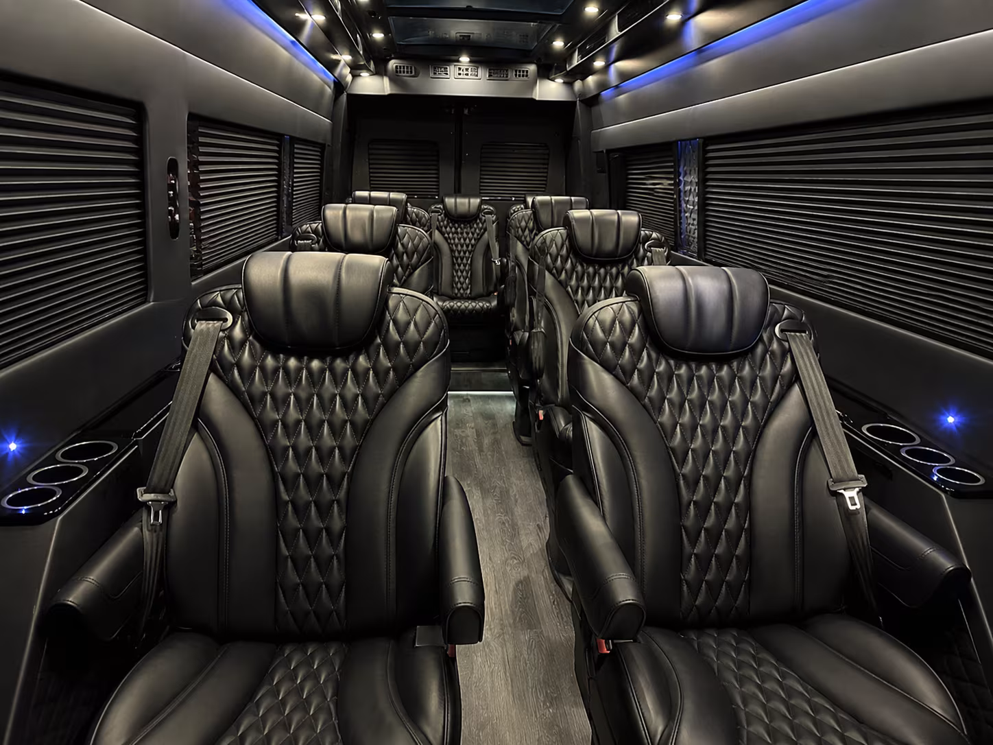 olathe 20 passenger sprinter van interior