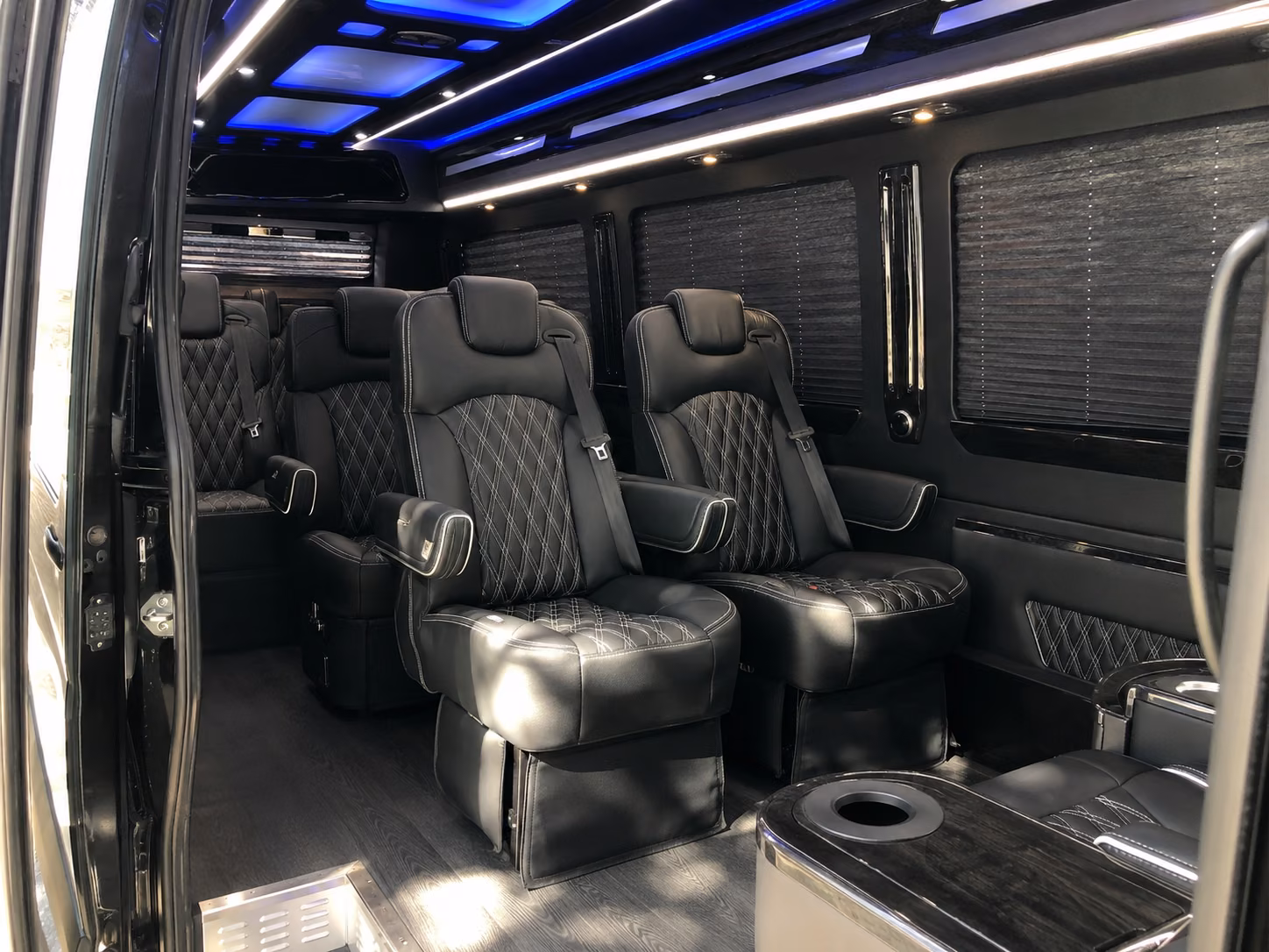 olathe 8 passenger sprinter van inside