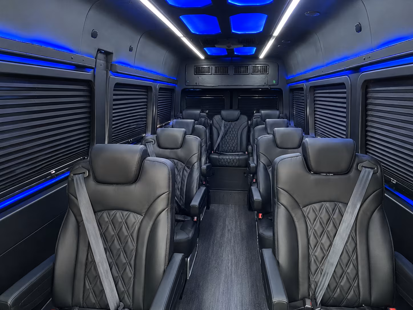 olathe 8 passenger sprinter van interior