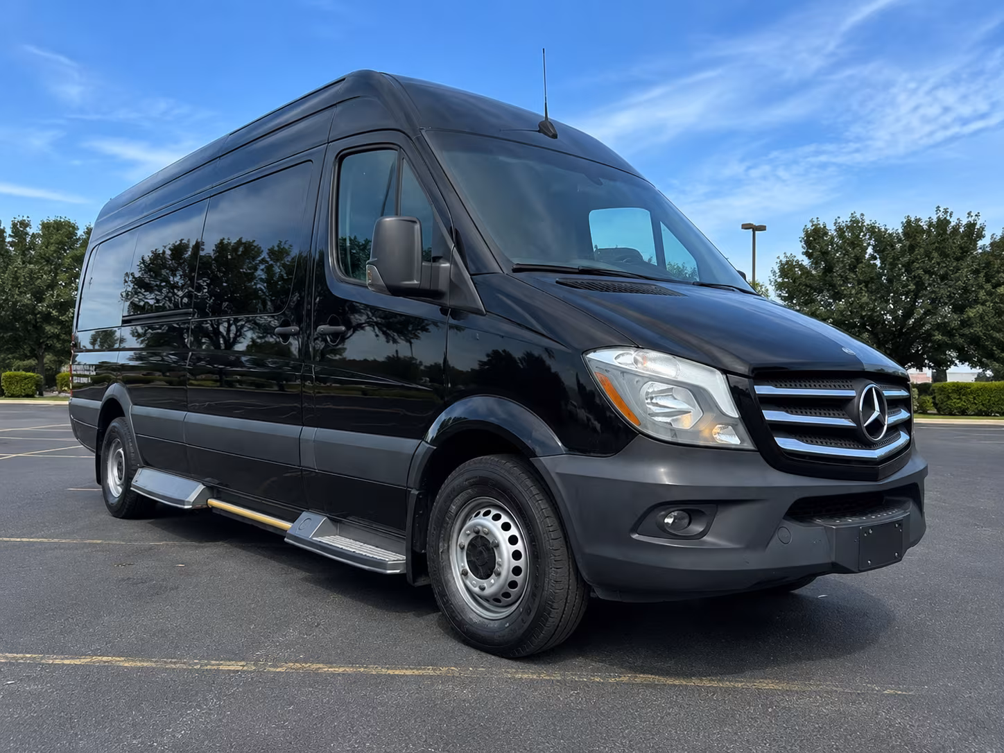 olathe birthday sprinter van rental
