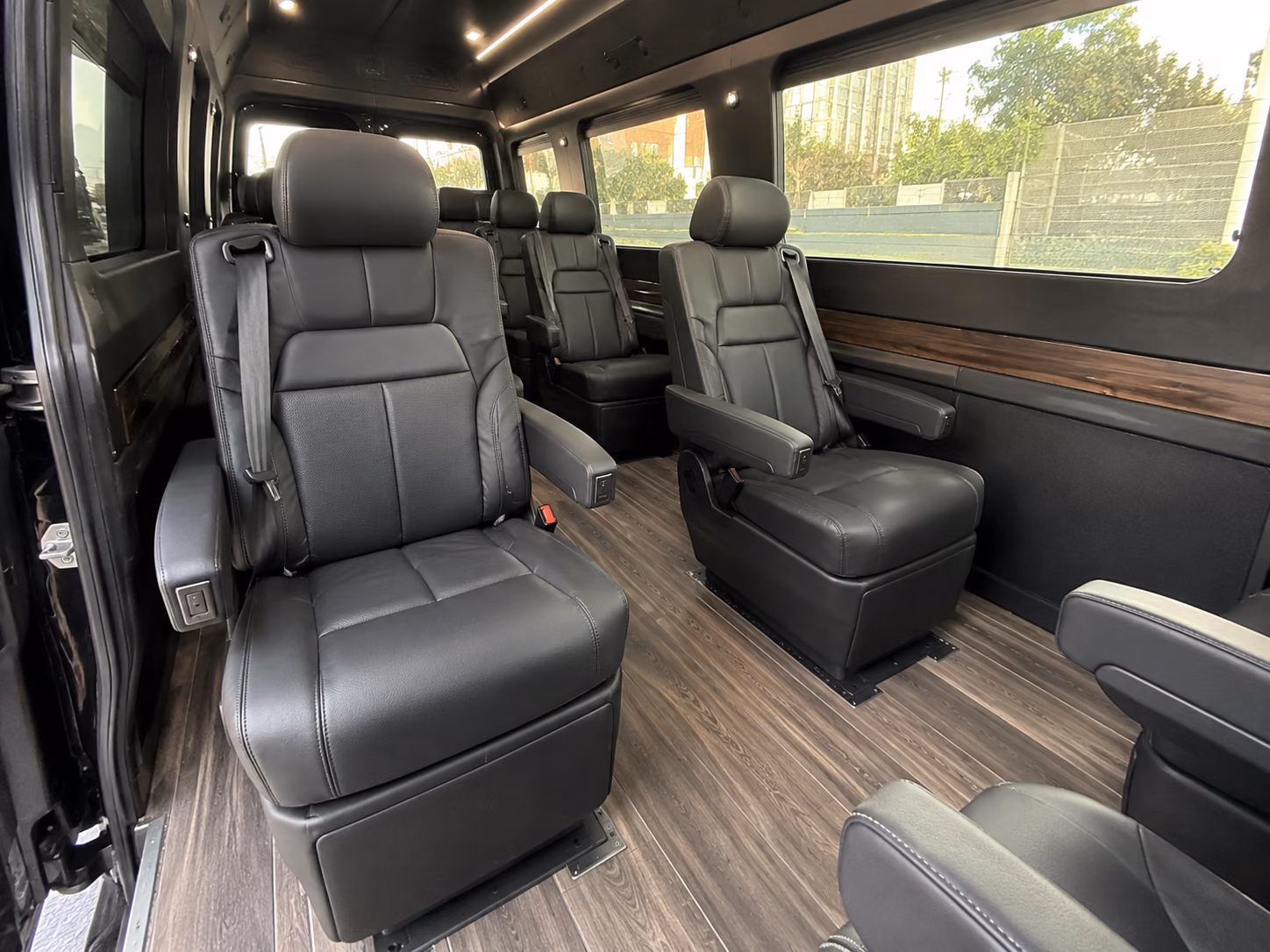 olathe wedding sprinter van rental