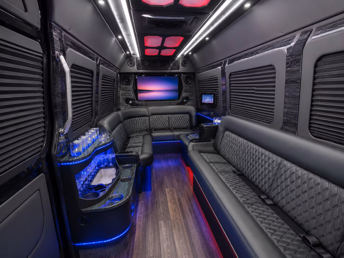 sprinter van parking shuttles hotel pickups and post show rides in olathe