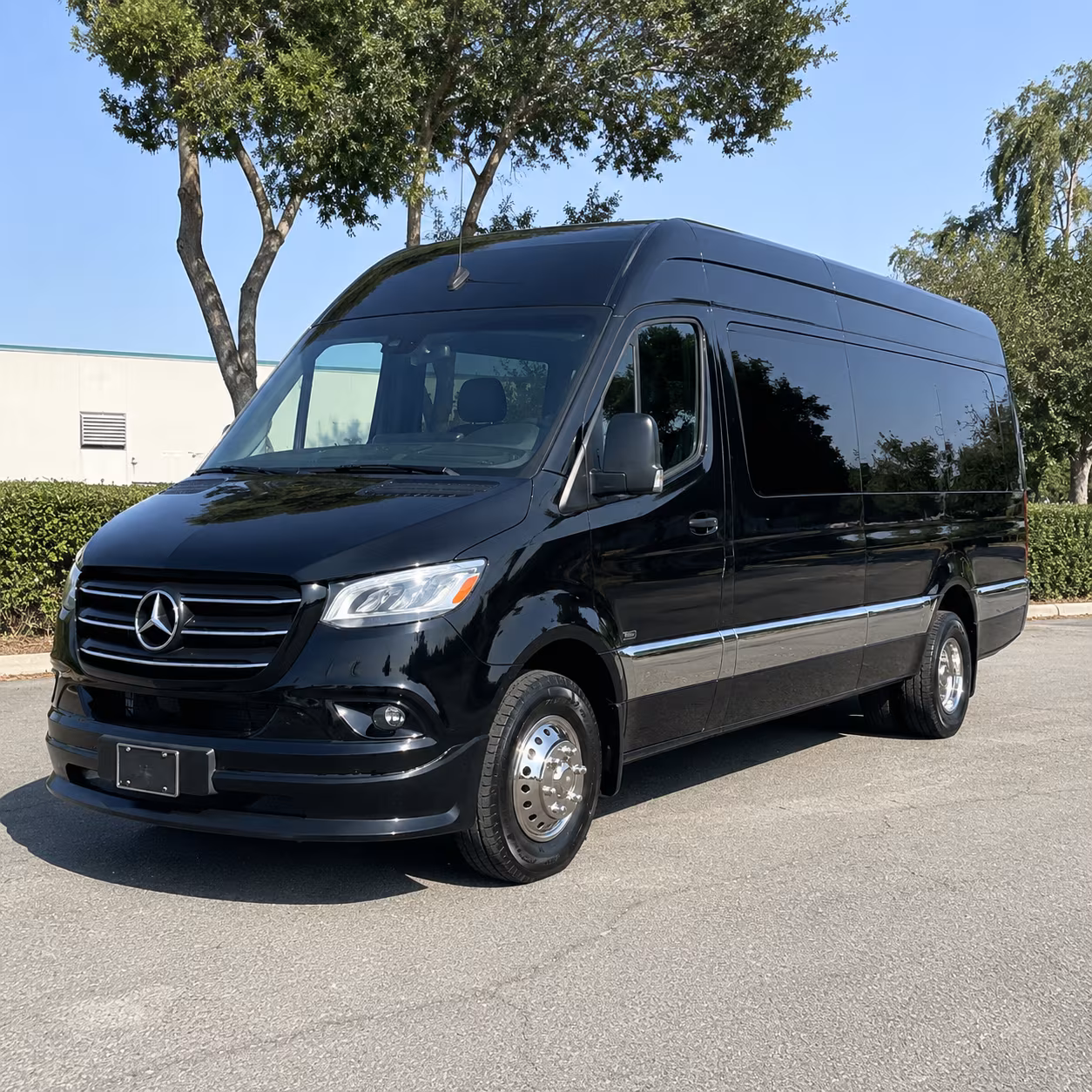 sprinter van transportation to sandstone amphitheater and the kansas city festival circuit