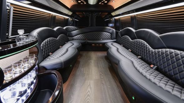 sprinter limousine inside olathe