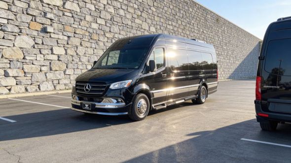 topeka wedding sprinter van rental